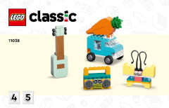 LEGO 11038 instructions page 1 – build guide