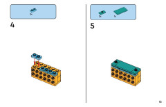 LEGO 11038 instructions page 13 – build guide