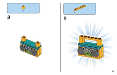 LEGO 11038 instructions page 15 – build guide
