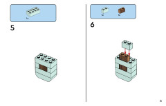 LEGO 11038 instructions page 5 – build guide