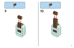 LEGO 11038 instructions page 7 – build guide