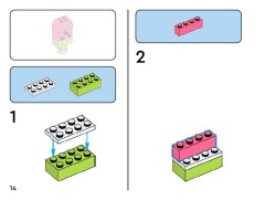 LEGO 11039 instructions page 14 – build guide