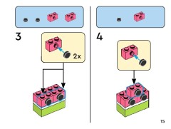 LEGO 11039 instructions page 15 – build guide