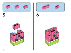 LEGO 11039 instructions page 16 – build guide
