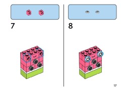 LEGO 11039 instructions page 17 – build guide