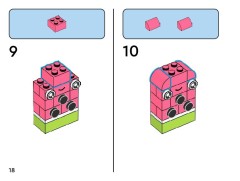 LEGO 11039 instructions page 18 – build guide