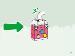 LEGO 11039 instructions page 21 – build guide