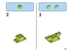 LEGO 11039 instructions page 23 – build guide