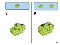 LEGO 11039 instructions page 27 – build guide
