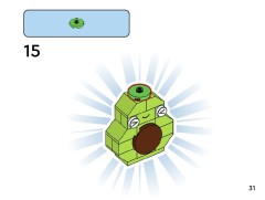 LEGO 11039 instructions page 31 – build guide