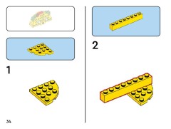 LEGO 11039 instructions page 34 – build guide