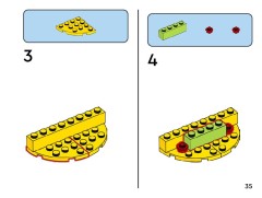 LEGO 11039 instructions page 35 – build guide