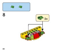 LEGO 11039 instructions page 38 – build guide