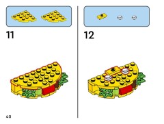 LEGO 11039 instructions page 40 – build guide