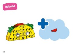 LEGO 11039 instructions page 42 – build guide