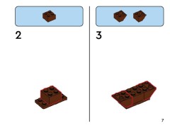 LEGO 11039 instructions page 7 – build guide