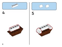 LEGO 11039 instructions page 8 – build guide