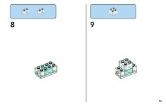 LEGO 11040 instructions page 15 – build guide
