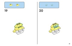 LEGO 11040 instructions page 21 – build guide