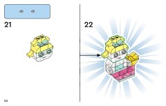 LEGO 11040 instructions page 22 – build guide