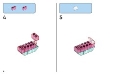 LEGO 11040 instructions page 8 – build guide