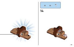 LEGO 11041 instructions page 73 – build guide
