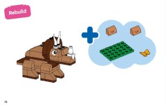 LEGO 11041 instructions page 76 – build guide