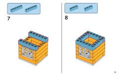 LEGO 11042 instructions page 11 – build guide