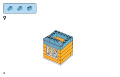 LEGO 11042 instructions page 12 – build guide