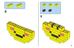 LEGO 11042 instructions page 19 – build guide