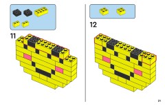 LEGO 11042 instructions page 21 – build guide