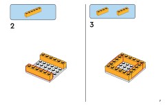 LEGO 11042 instructions page 7 – build guide
