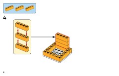 LEGO 11042 instructions page 8 – build guide