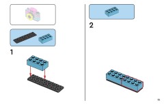 LEGO 11042 instructions page 11 – build guide