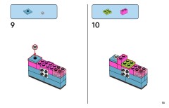 LEGO 11042 instructions page 15 – build guide