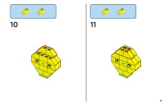 LEGO 11042 instructions page 9 – build guide