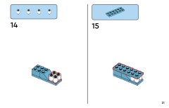 LEGO 11043 instructions page 21 – build guide