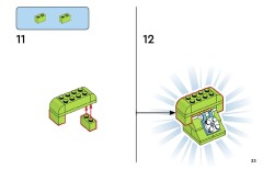 LEGO 11044 instructions page 33 – build guide