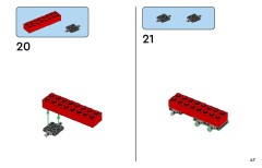 LEGO 11044 instructions page 47 – build guide