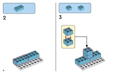 LEGO 11044 instructions page 8 – build guide