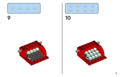 LEGO 11044 instructions page 9 – build guide