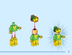 LEGO 11198 instructions page 5 – build guide