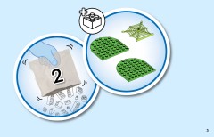 LEGO 11200 instructions page 3 – build guide