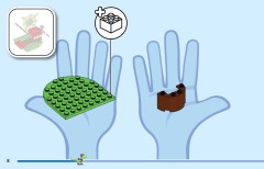 LEGO 11200 instructions page 8 – build guide