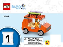 LEGO 11202 instructions page 1 – build guide