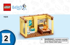 LEGO 11203 instructions page 1 – build guide
