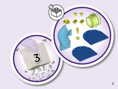 LEGO 11204 instructions page 3 – build guide