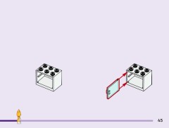 LEGO 11205 instructions page 45 – build guide