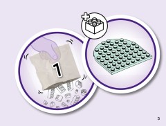 LEGO 11205 instructions page 5 – build guide