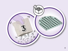 LEGO 11205 instructions page 3 – build guide